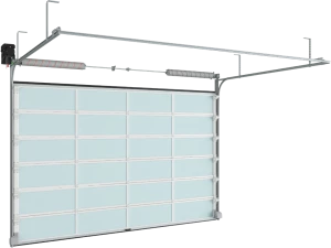 Рулонные ворота для автомойки с механизмом ISD02 3500x4000